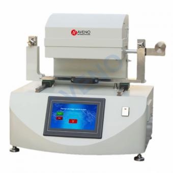 Testador de contração térmica por ar quente